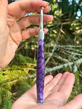 Load image into Gallery viewer, Crochet Handle &amp; Hook Set (Extra Long) - Sangria
