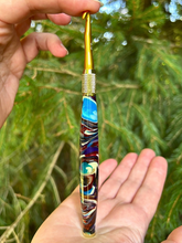 Load image into Gallery viewer, Crochet Handle &amp; Hook Set (Extra Long) - Interstellar
