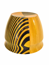 Load image into Gallery viewer, Crochet &amp; Knit Wooden Storage Bowl - Yellow Jacket
