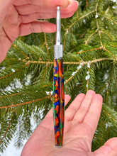 Load image into Gallery viewer, Crochet Handle &amp; Hook Set (Extra Long) - Tie Dye
