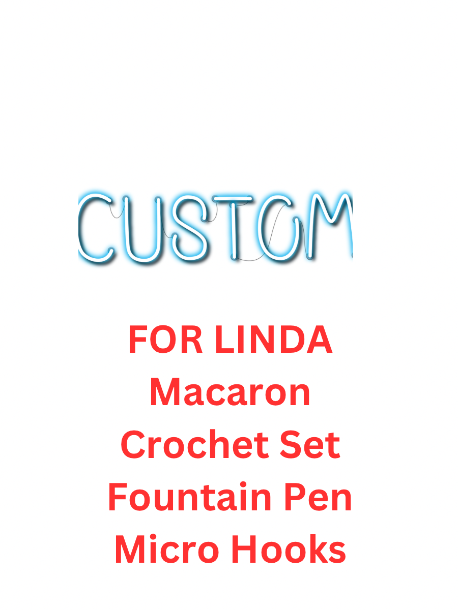 Crochet Handle & Hook Set - Custom for Linda