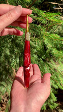 Load and play video in Gallery viewer, Crochet Handle &amp; Hook Set (Extra Long) - Cherry Cordial (Christmas)
