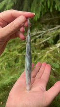 Load and play video in Gallery viewer, Crochet Handle &amp; Hook Set (Extra Long) - Abalone (Lighter Hues)
