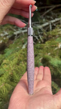 Load and play video in Gallery viewer, Crochet Handle &amp; Hook Set (Extra Long) - GLITTER Cosmic
