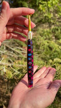 Load and play video in Gallery viewer, Crochet Handle &amp; Hook Set (Extra Long) - Fuschia Flyer (Dragon Scale Series)
