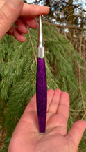 Load and play video in Gallery viewer, Crochet Handle &amp; Hook Set (Extra Long) - GLITTER Universe
