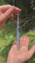 Load and play video in Gallery viewer, Crochet Handle &amp; Hook Set (Extra Long) - Abalone (Azure)
