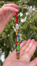 Load and play video in Gallery viewer, Crochet Handle &amp; Hook Set (Extra Long) - Tie Dye
