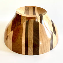 Load image into Gallery viewer, Checkerboard - Multi Wood Bowl
