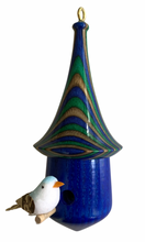 Load image into Gallery viewer, GNOME Birdhouse Ornament -  Land &amp; Sea

