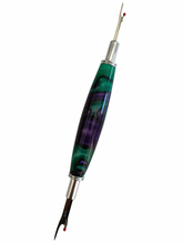 Load image into Gallery viewer, Double Ended Seam Ripper - Purple Dragon
