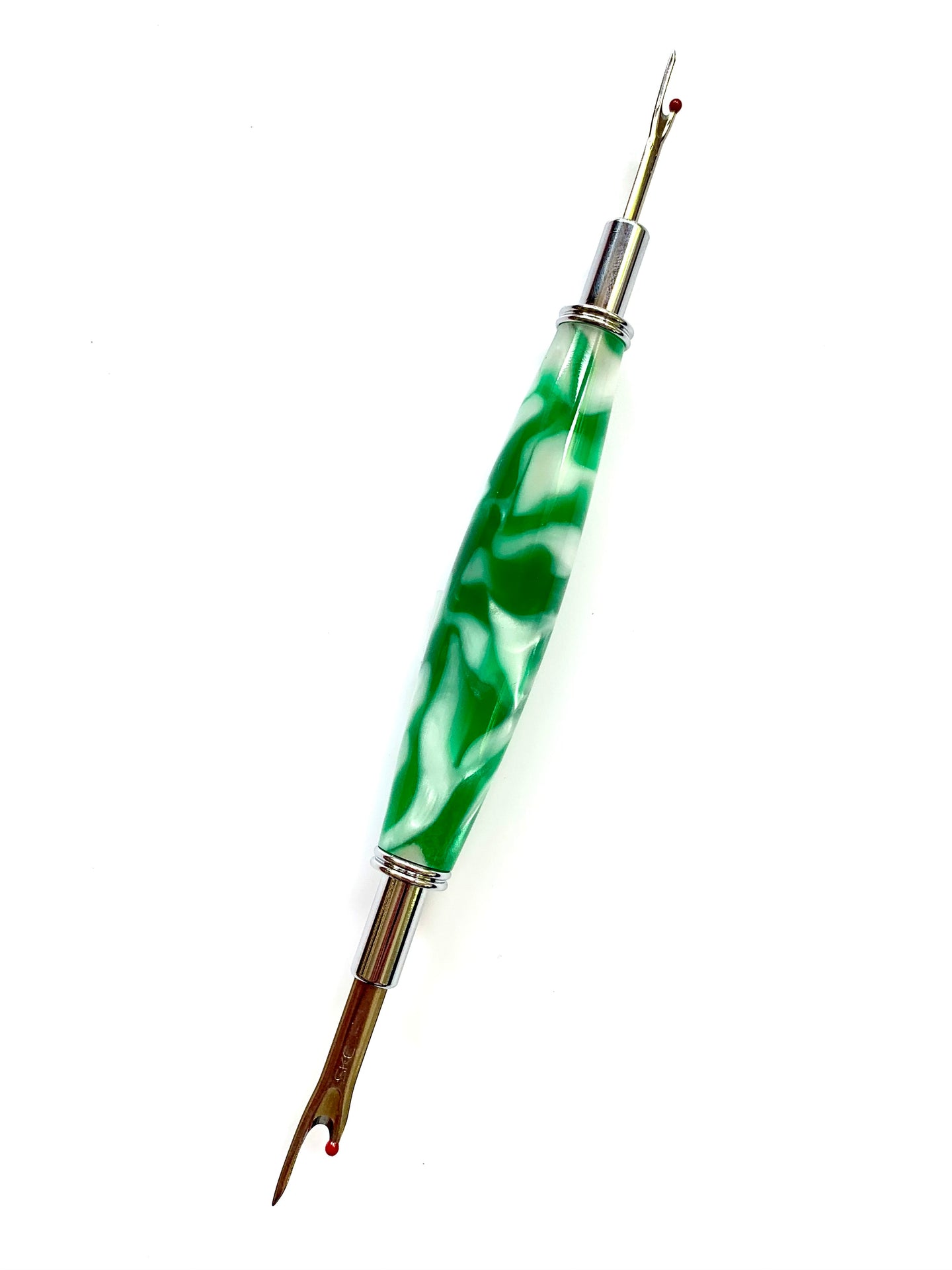 Double Ended Seam Ripper - Icy Shamrock