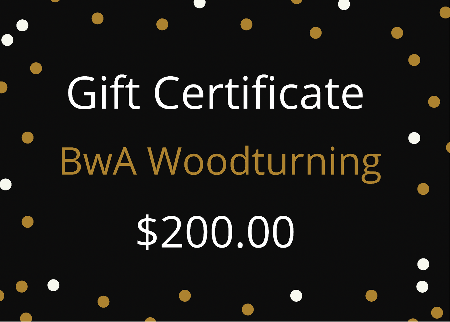 Gift Certificate - $200.00
