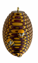 Load image into Gallery viewer, Beehive Ornament - Yellow Jacket
