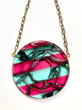 Load image into Gallery viewer, Sun Catcher - Seafoam &amp; Pink Storm
