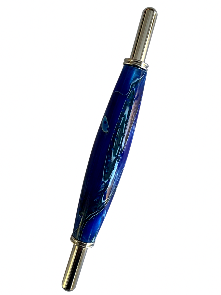 Double Ended Seam Ripper - Blue Lagoon – BwA Woodturning