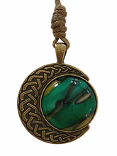 Load image into Gallery viewer, Pendant on Corded Necklace - Ghecko
